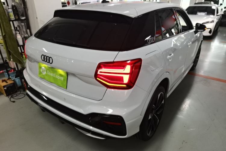 Used Audi Q2L 2023 35TFSI Luxury Dynamic Model Rear Right 45 Deg