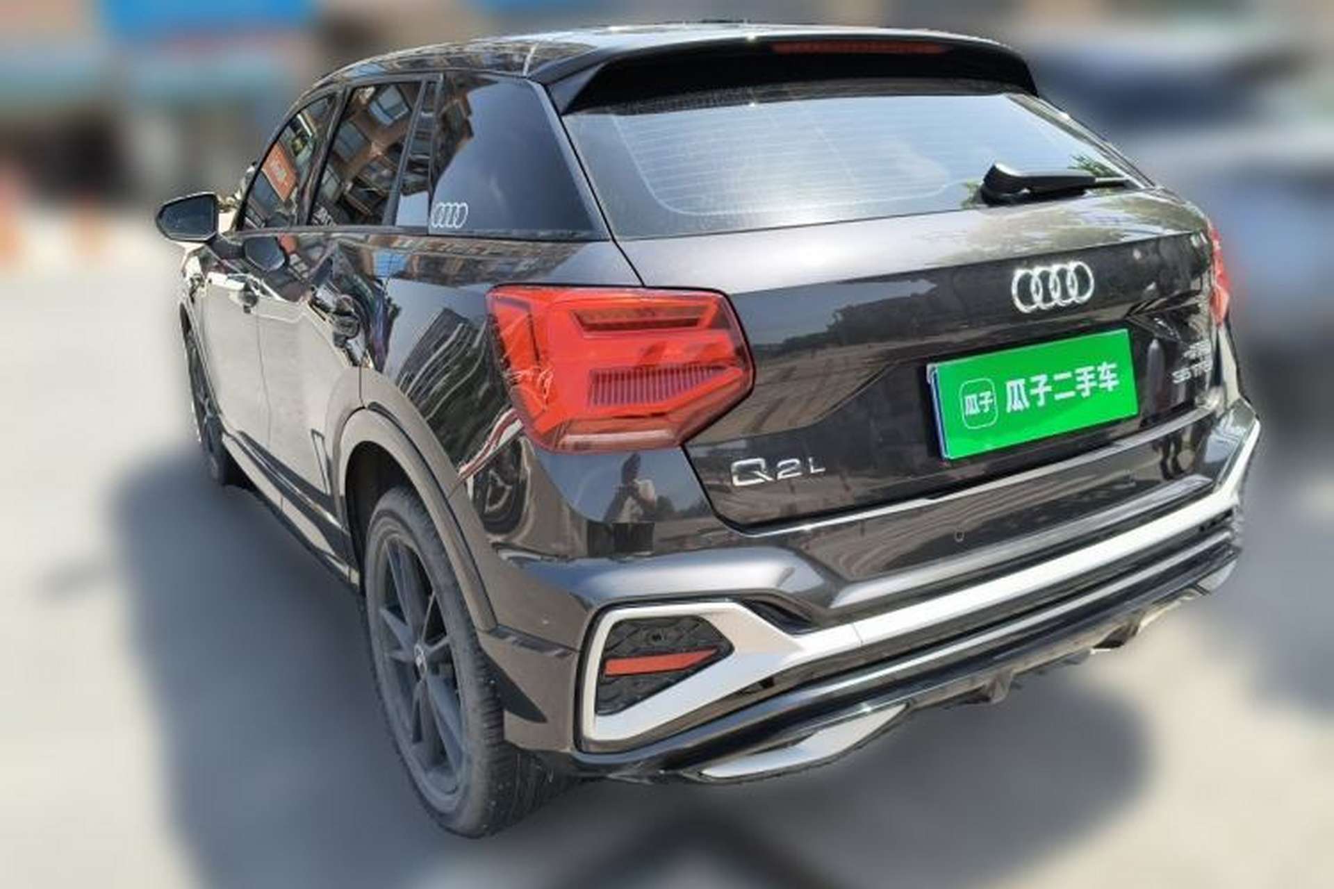 Used Audi Q2L 2024 35TFSI Ambition Dynamic Edition Rear Left 45 Deg