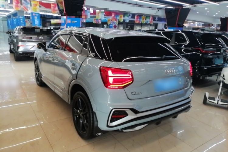 Used Audi Q2L 2024 35TFSI Ambition Dynamic Edition Rear Left 45 Deg