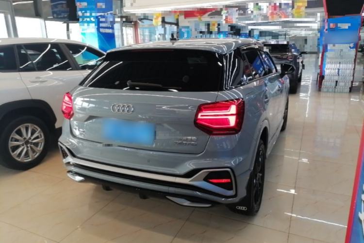Used Audi Q2L 2024 35TFSI Ambition Dynamic Edition Rear Right 45 Deg