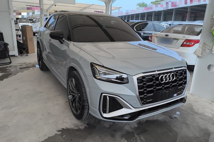 Used Audi Q2L 2024 35TFSI Ambition Dynamic Edition Front Right 45 Deg