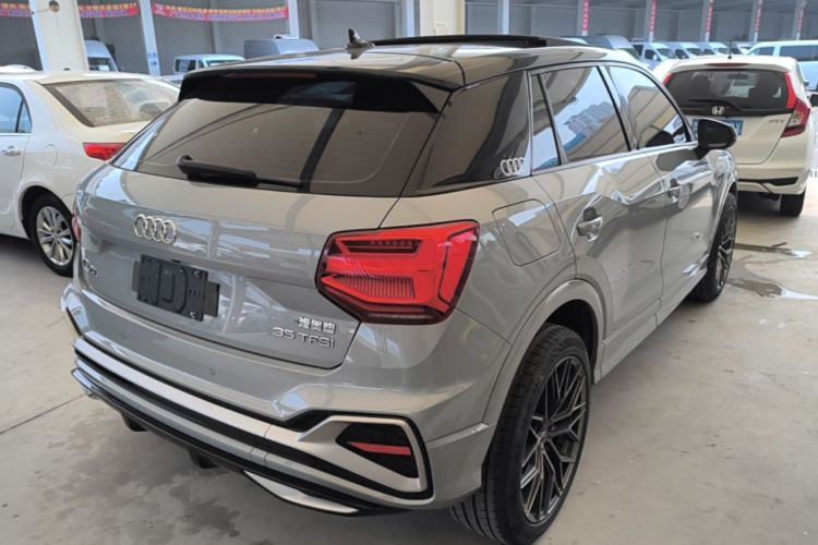 Used Audi Q2L 2024 35TFSI Ambition Dynamic Edition Rear Right 45 Deg