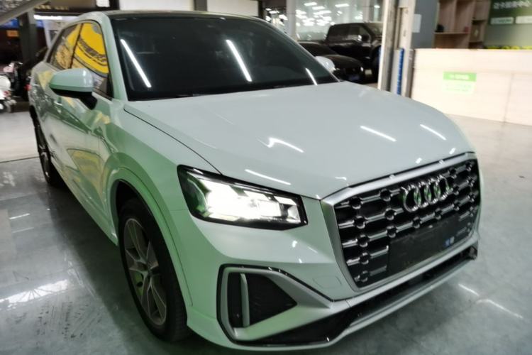 Used Audi Q2L 2024 35TFSI Fashionable and Dynamic Edition Front Right 45 Deg