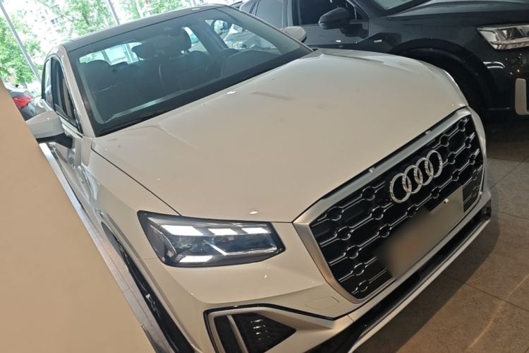 Used Audi Q2L 2024 35TFSI Ambition Dynamic Edition Front Right 45 Deg