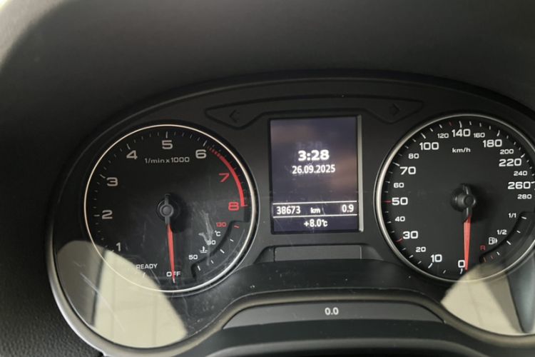 Used Audi Q2L 2024 35TFSI Ambition Dynamic Edition Odometer Close Up