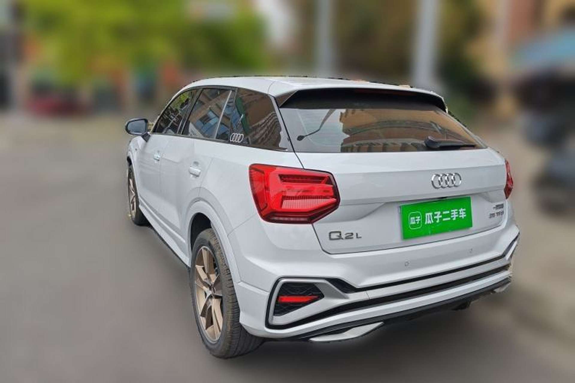 Used Audi Q2L 2024 35TFSI Fashionable and Dynamic Edition Rear Left 45 Deg