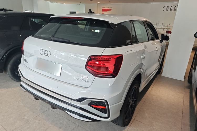 Used Audi Q2L 2024 35TFSI Ambition Dynamic Edition Rear Right 45 Deg