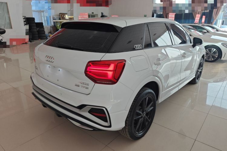 Used Audi Q2L 2024 35TFSI Ambition Dynamic Edition Rear Right 45 Deg
