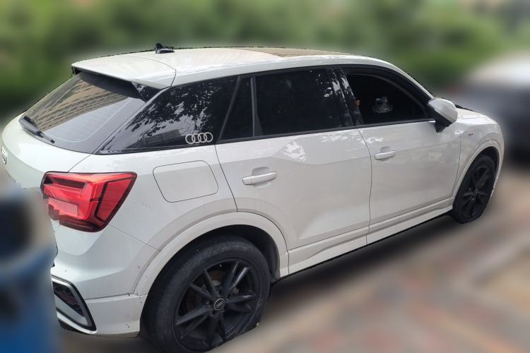 Used Audi Q2L 2024 Updated 35TFSI Progressive Dynamic Edition Rear Right 45 Deg