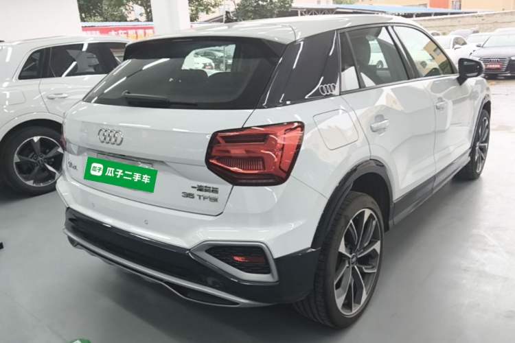 Used Audi Q2L 2024 35TFSI Luxury Prestige Edition Rear Right 45 Deg