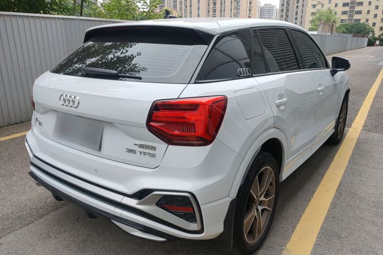 Used Audi Q2L 2024 35TFSI Fashionable and Dynamic Edition Rear Right 45 Deg