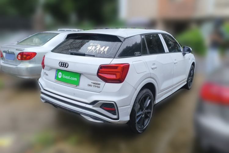 Used Audi Q2L 2024 35TFSI Ambition Dynamic Edition Rear Right 45 Deg
