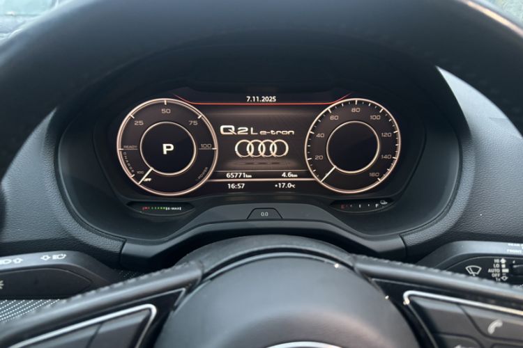 Used Audi Q2L e-tron 2019 Q2L e-tron Pure Electric Smart Style Odometer Close Up