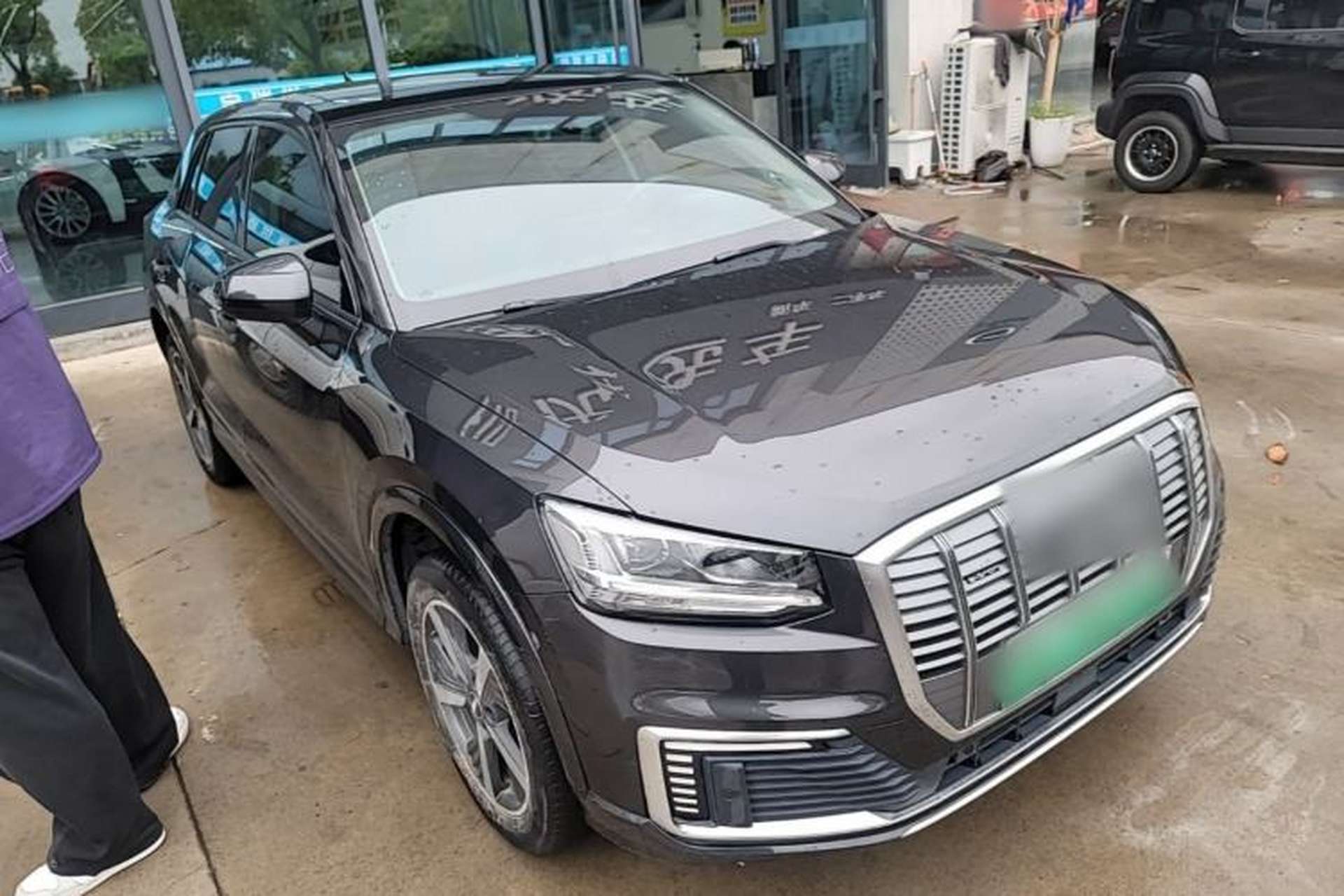 Used Audi Q2L e-tron 2019 Q2L e-tron Pure Electric Smart Enjoyment Model Front Right 45 Deg