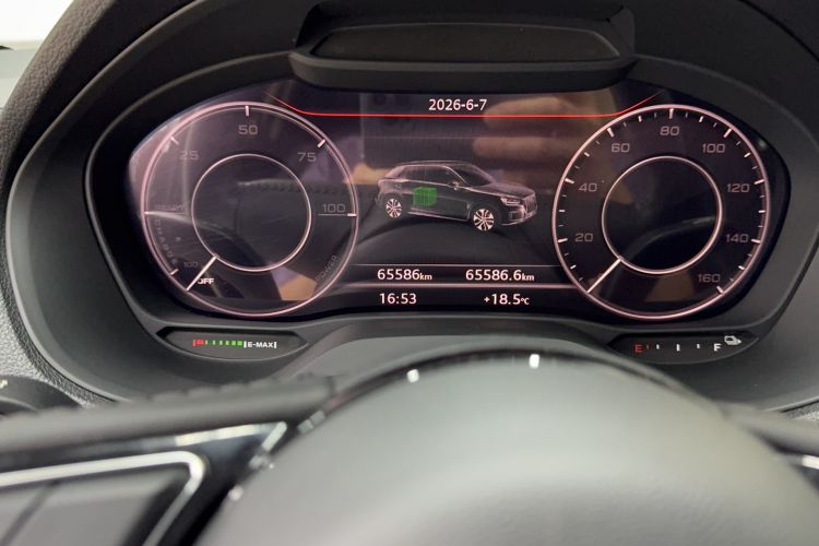 Used Audi Q2L e-tron 2019 Q2L e-tron Pure Electric Smart Style Odometer Close Up