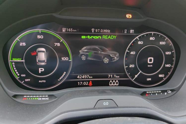 Used Audi Q2L e-tron 2019 Q2L e-tron Pure Electric Smart Enjoyment Model Odometer Close Up