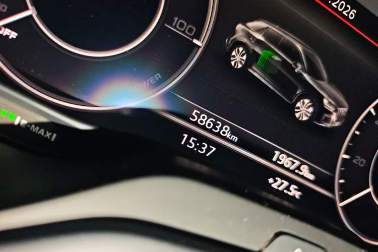Used Audi Q2L e-tron 2019 Q2L e-tron Pure Electric Smart Style Odometer Close Up