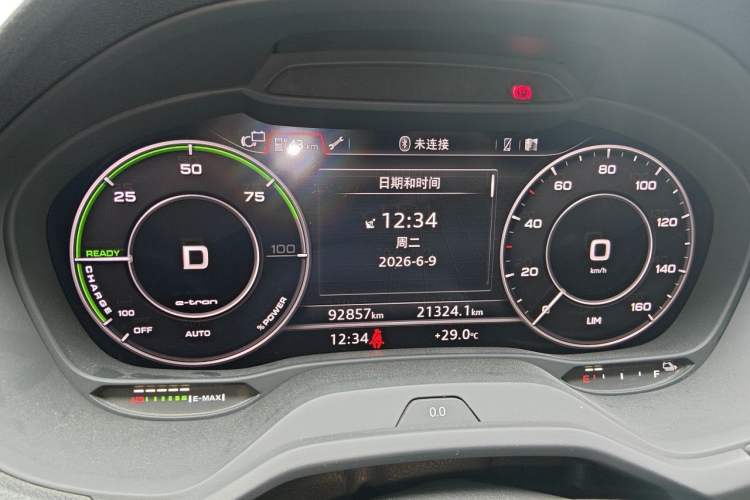 Used Audi Q2L e-tron 2019 Q2L e-tron Pure Electric Smart Enjoyment Model Instrument Cluster