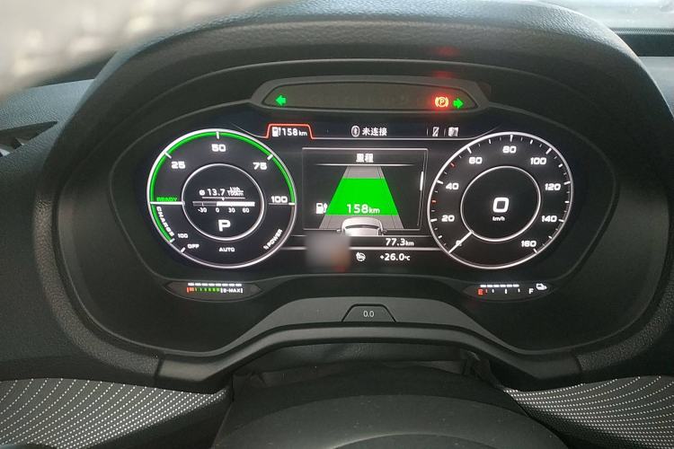 Used Audi Q2L e-tron 2019 Q2L e-tron Pure Electric Smart Enjoyment Model Instrument Cluster