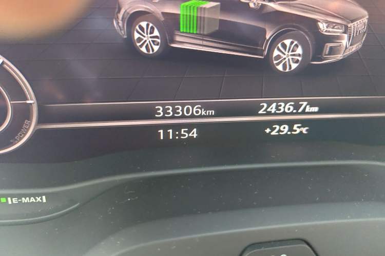 Used Audi Q2L e-tron 2019 Q2L e-tron Pure Electric Smart Enjoyment Model Odometer Close Up