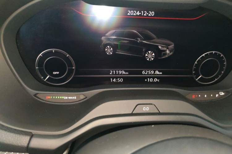 Used Audi Q2L e-tron 2019 Q2L e-tron Pure Electric Smart Style Odometer Close Up