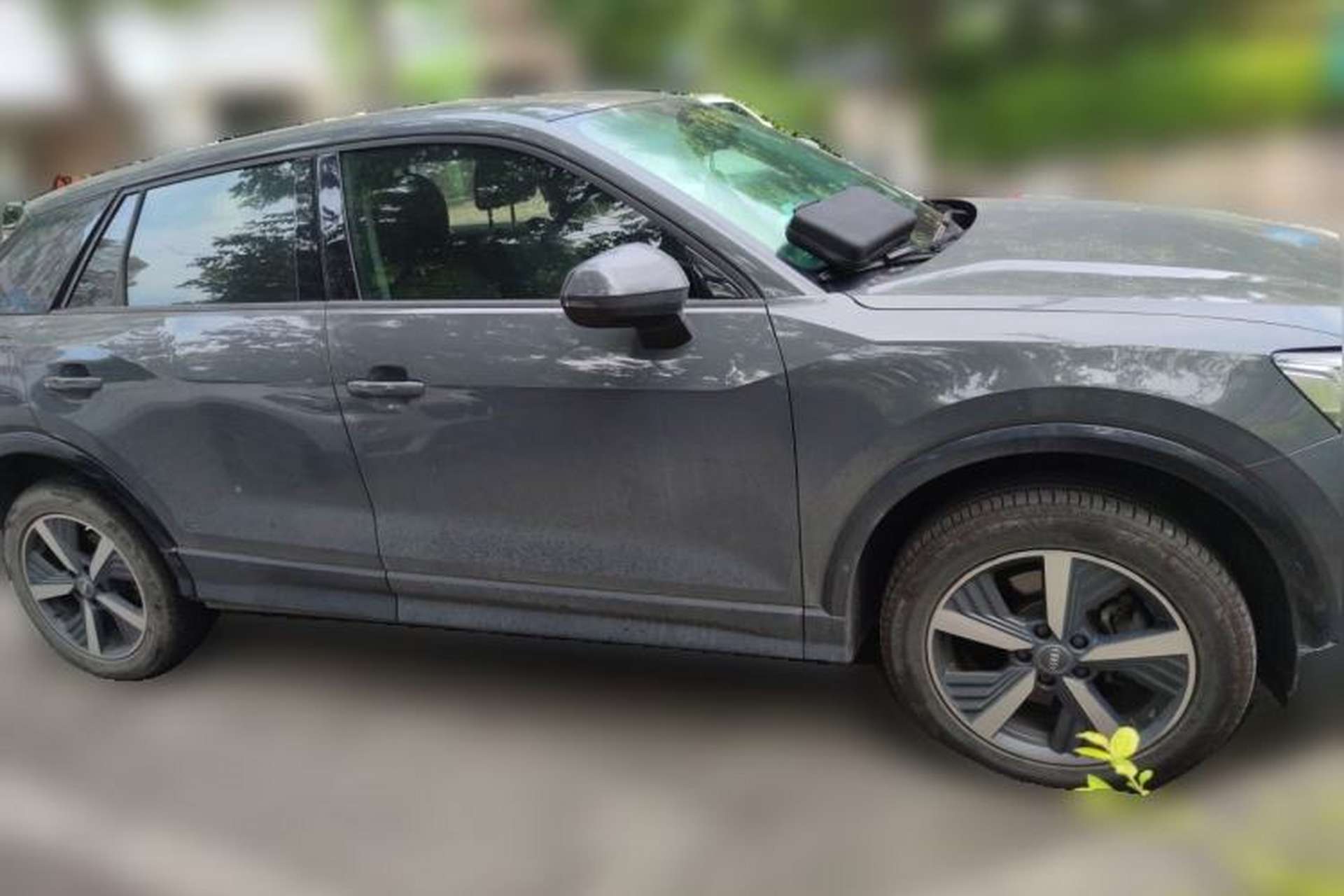 Used Audi Q2L e-tron 2019 Q2L e-tron Pure Electric Smart Enjoyment Model Front Right 45 Deg