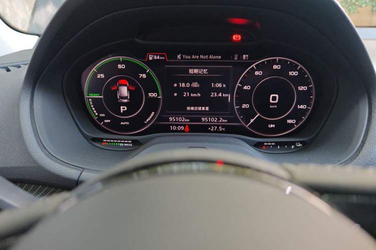 Used Audi Q2L e-tron 2019 Q2L e-tron Pure Electric Smart Style Odometer Close Up