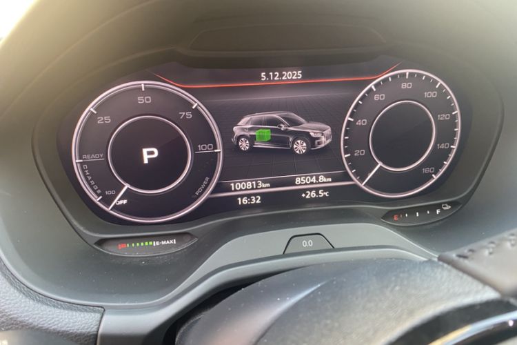 Used Audi Q2L e-tron 2019 Q2L e-tron Pure Electric Smart Style Odometer Close Up