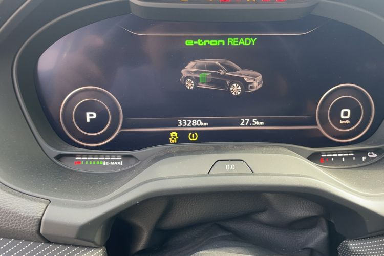Used Audi Q2L e-tron 2019 Q2L e-tron Pure Electric Smart Enjoyment Model Odometer Close Up