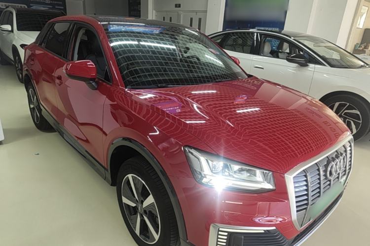 Used Audi Q2L e-tron 2019 Q2L e-tron Pure Electric Smart Enjoyment Model Front Right 45 Deg