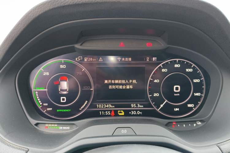 Used Audi Q2L e-tron 2019 Q2L e-tron Pure Electric Smart Enjoyment Model Instrument Cluster