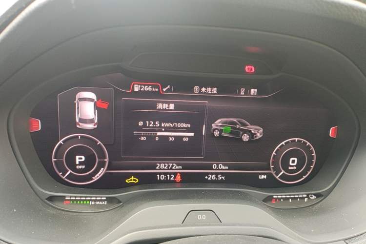 Used Audi Q2L e-tron 2019 Q2L e-tron Pure Electric Smart Enjoyment Model Instrument Cluster