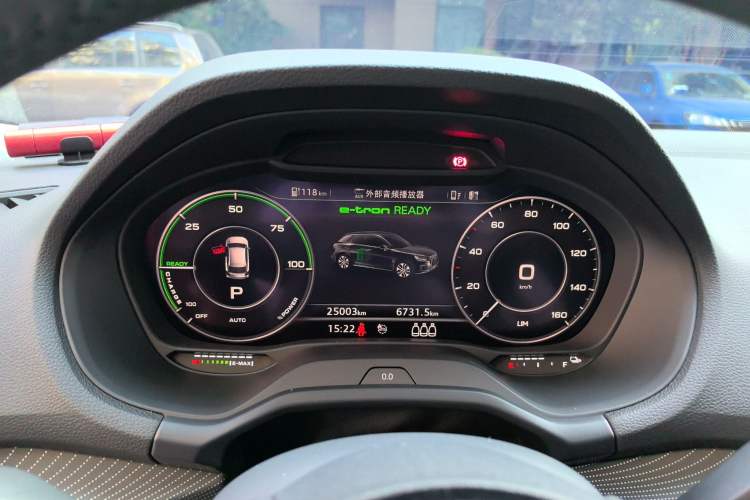 Used Audi Q2L e-tron 2019 Q2L e-tron Pure Electric Smart Enjoyment Model Odometer Close Up