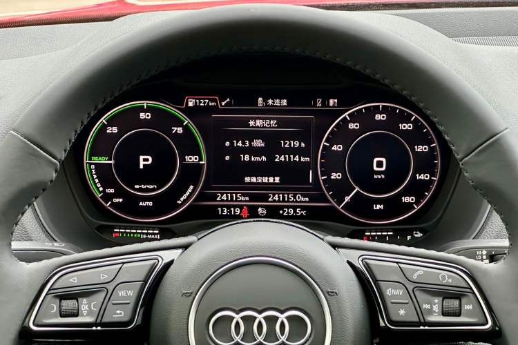 Used Audi Q2L e-tron 2019 Q2L e-tron Pure Electric Smart Enjoyment Model Odometer Close Up