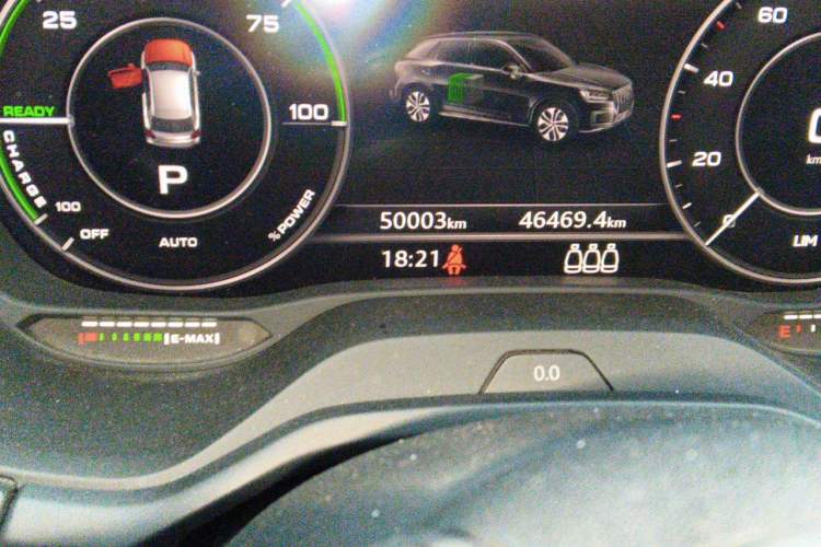 Used Audi Q2L e-tron 2019 Q2L e-tron Pure Electric Smart Enjoyment Model Odometer Close Up