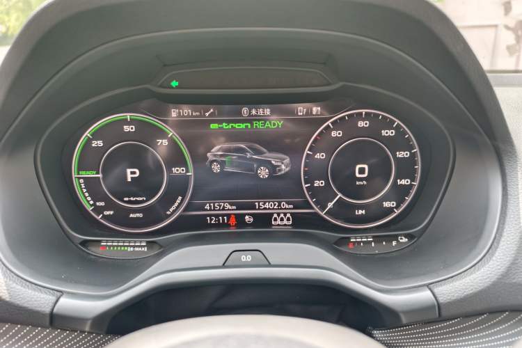 Used Audi Q2L e-tron 2019 Q2L e-tron Pure Electric Smart Enjoyment Model Odometer Close Up