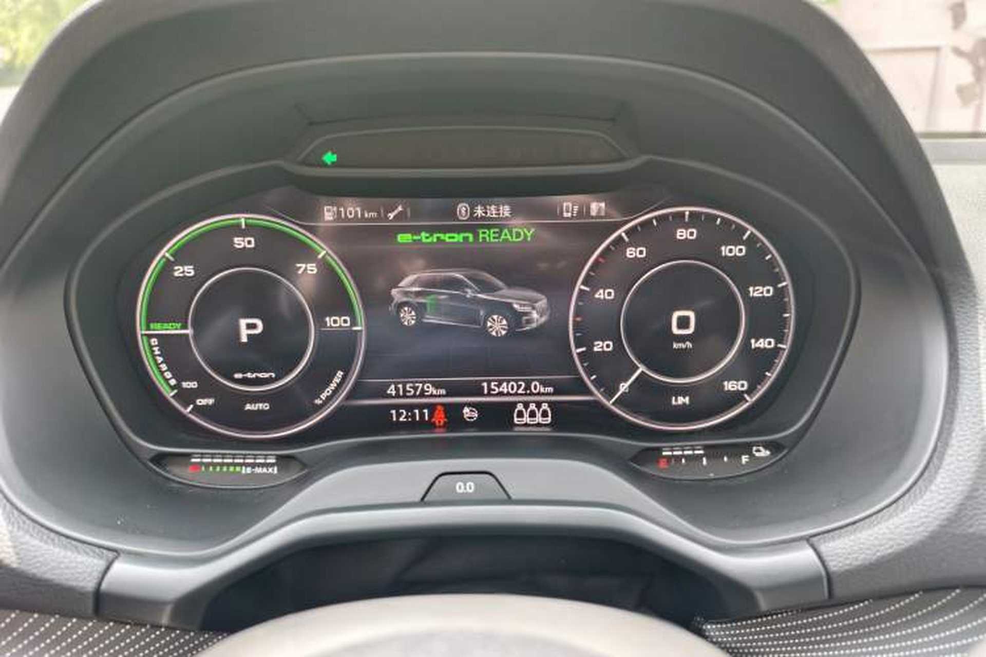 Used Audi Q2L e-tron 2019 Q2L e-tron Pure Electric Smart Enjoyment Model Odometer Close Up