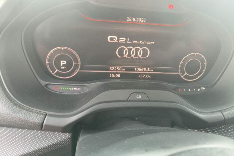 Used Audi Q2L e-tron 2019 Q2L e-tron Pure Electric Smart Style Odometer Close Up
