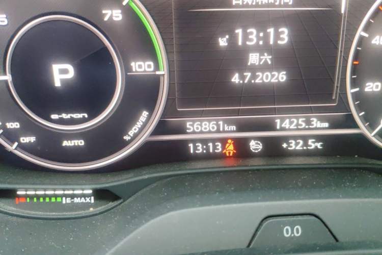 Used Audi Q2L e-tron 2019 Q2L e-tron Pure Electric Smart Enjoyment Model Odometer Close Up