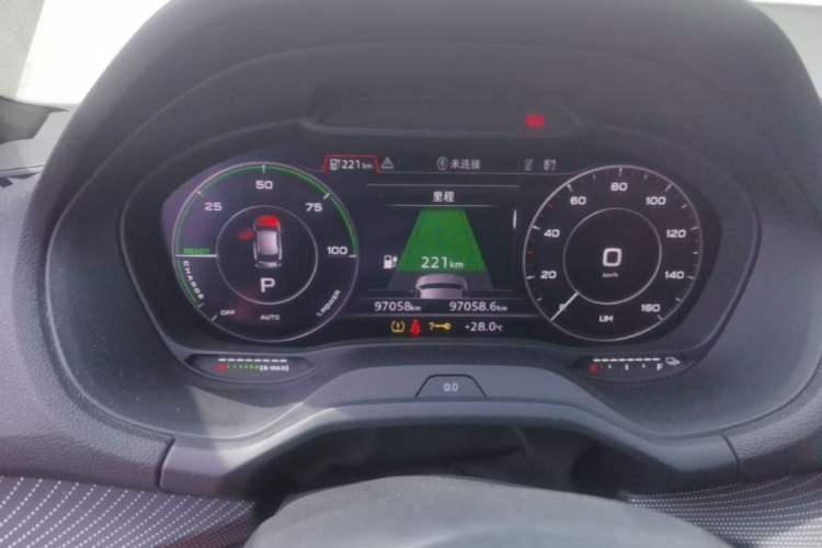 Used Audi Q2L e-tron 2019 Q2L e-tron Pure Electric Smart Enjoyment Model Instrument Cluster
