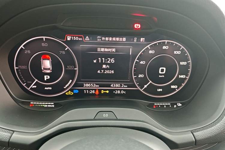 Used Audi Q2L e-tron 2019 Q2L e-tron Pure Electric Smart Enjoyment Model Instrument Cluster