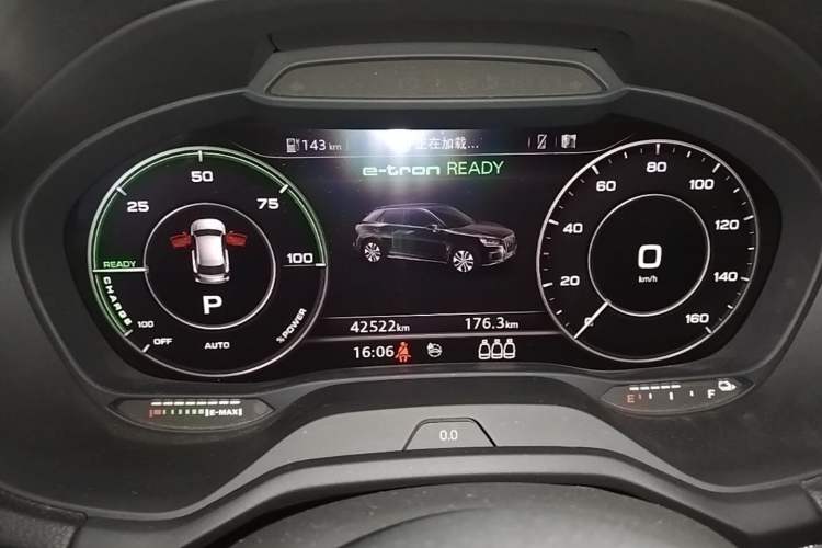Used Audi Q2L e-tron 2019 Q2L e-tron Pure Electric Smart Enjoyment Model Instrument Cluster