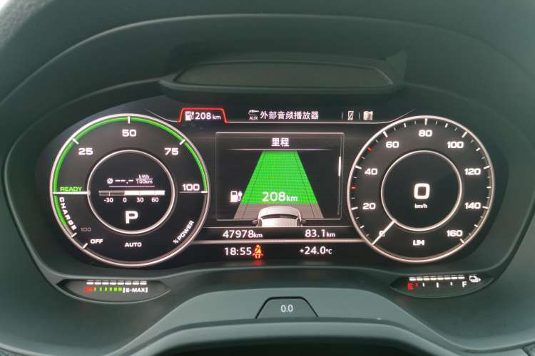 Used Audi Q2L e-tron 2019 Q2L e-tron Pure Electric Smart Enjoyment Model Instrument Cluster