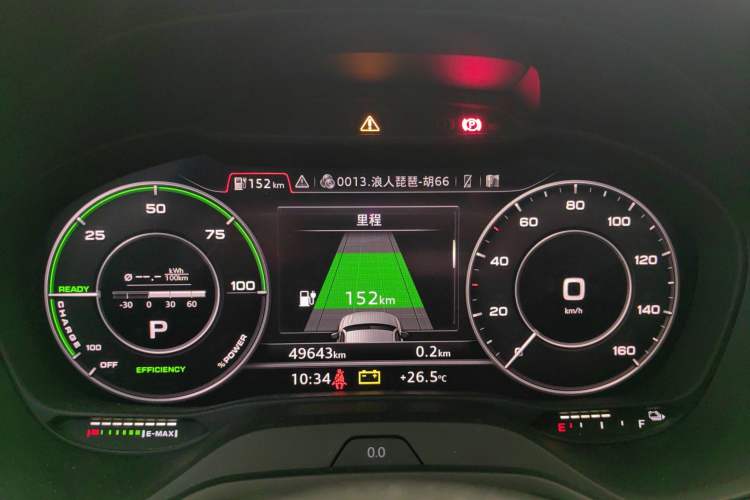 Used Audi Q2L e-tron 2019 Q2L e-tron Pure Electric Smart Style Odometer Close Up