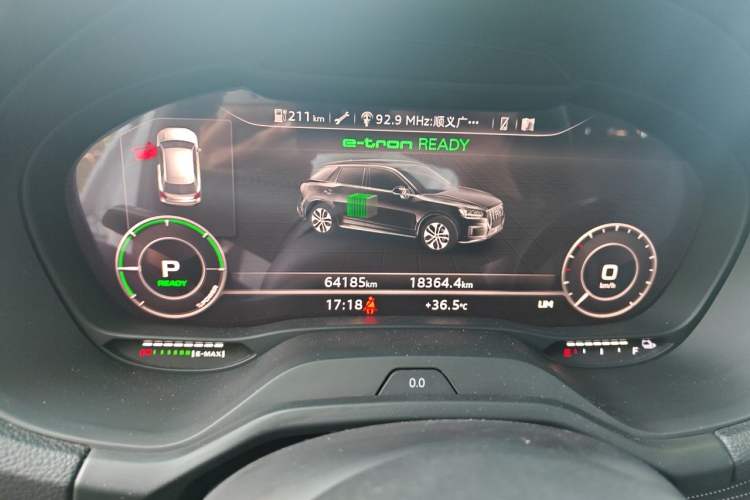 Used Audi Q2L e-tron 2019 Q2L e-tron Pure Electric Smart Style Odometer Close Up