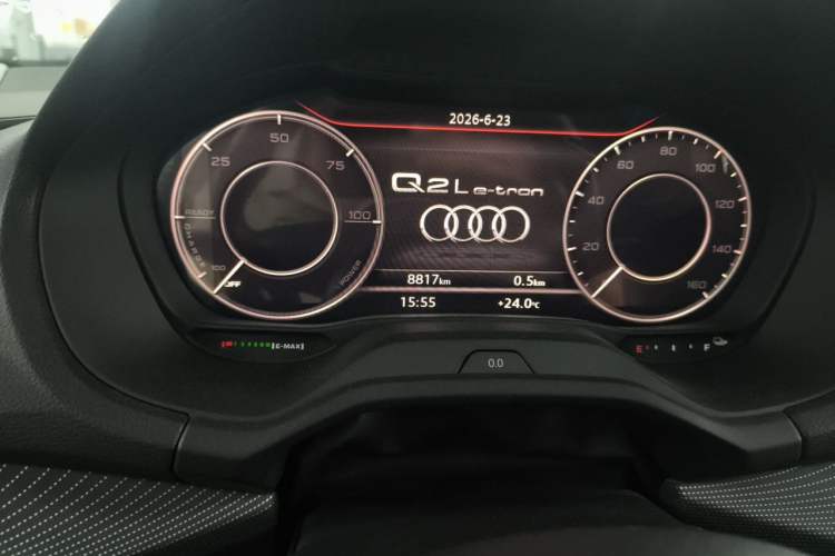 Used Audi Q2L e-tron 2019 Q2L e-tron Pure Electric Smart Style Odometer Close Up