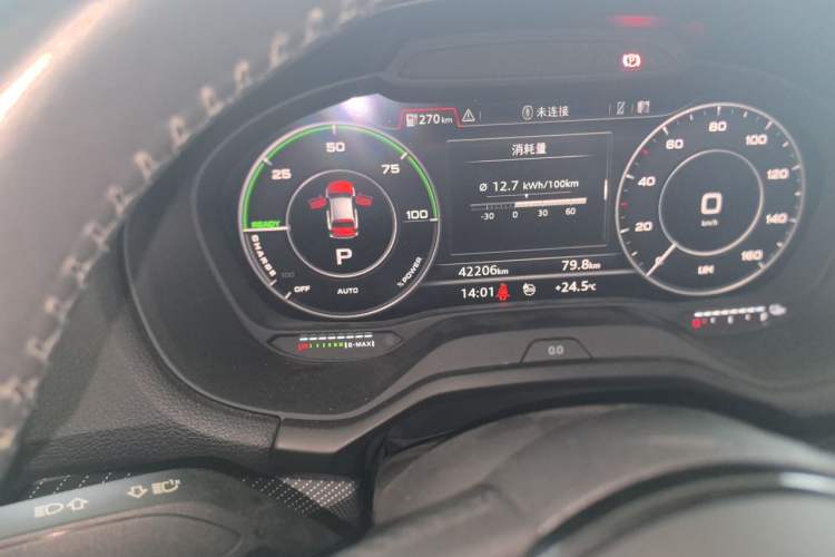 Used Audi Q2L e-tron 2019 Q2L e-tron Pure Electric Smart Style Odometer Close Up