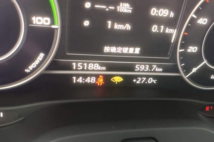 Used Audi Q2L e-tron 2019 Q2L e-tron Pure Electric Smart Style Odometer Close Up