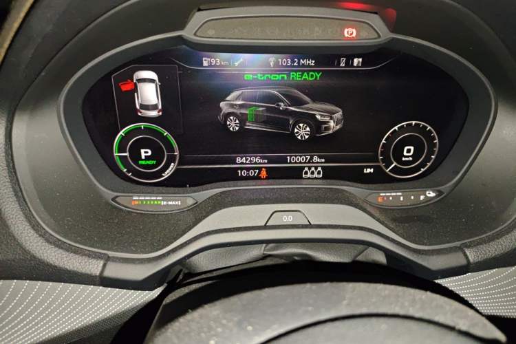 Used Audi Q2L e-tron 2019 Q2L e-tron Pure Electric Smart Enjoyment Model Odometer Close Up