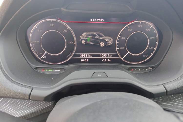 Used Audi Q2L e-tron 2019 Q2L e-tron Pure Electric Smart Enjoyment Model Odometer Close Up